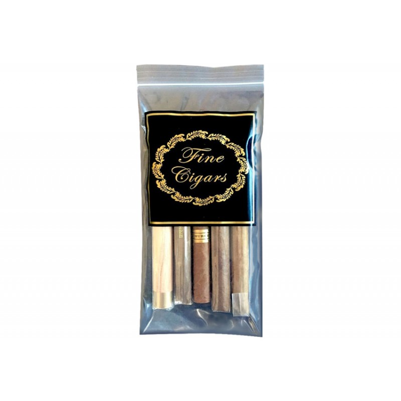 4 x 8 2 Mil Zipper Lock Cigar Bags